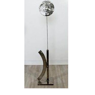 Contemporary Stainless Steel Abstract Table Floor Sculpture by Robert Hansen 