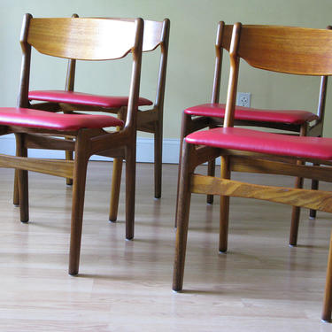 Set of Four Findahls Mobelfabrik Danish Dining Chairs 