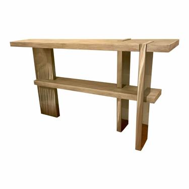 Johnston Casuals Modern Arcadia Gray Wood Console Table