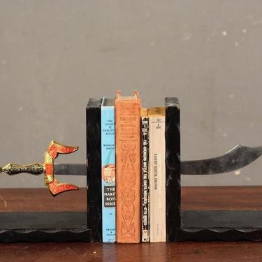 Pair of Japanese Sword Bookends