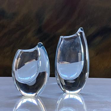 Pair of Gunnar Nylund Shark Tooth vases 