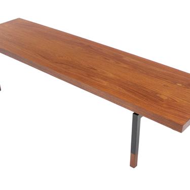 Scandinavian Modern &#8220;Longbordet&#8221; Coffee Table / Bench Designed by Aasbjerg Andersen