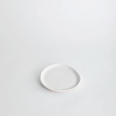 White Matte B&B Plate, small plate 
