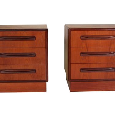 Mid Century Teak Night Stands By G Plan  On Hold for Staging 