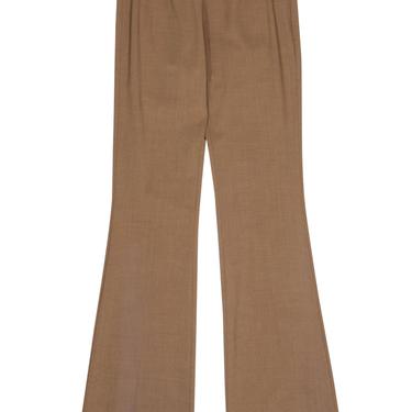 Worth New York - Camel Flared High-Waisted Trousers Sz 4