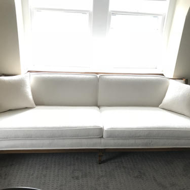Vintage Mid Century Sofa and Matching Chair Living Room Set 