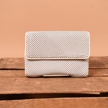 White Mesh Purse By Whiting and Davis