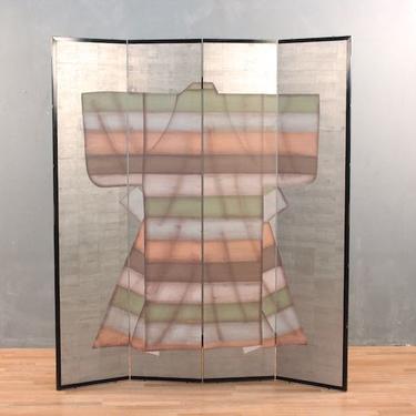 Metallic Kimono Folding Screen – ONLINE ONLY