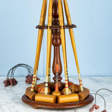 Victorian Tabletop Croquet Set