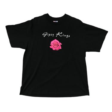 (XL) Gypsy Kings Black Graphic Single Stitch Tshirt 082521 ERF