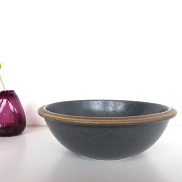 Single Dansk Santiago Grey Bowl, Contemporary Stoneware Soup Bowl, 6 3/4&quot; Stone Grey Replacement Cereal Bowl 