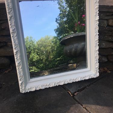 Small Ornate Vintage Mirror