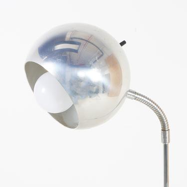 Chrome Orb Floor Lamp 