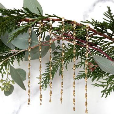 Gold Tree Icicles - Christmas Tree Decorations 