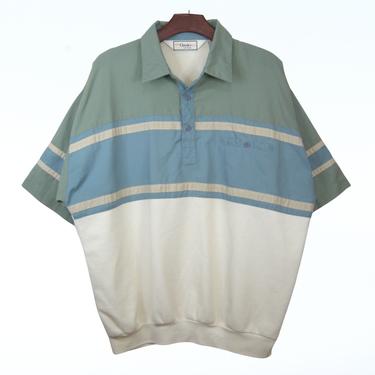 70's vintage Sage Stripe shirt