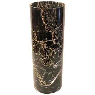 Tall Solid Marble Midcentury Base Attributed to Angelo Mangiarotti