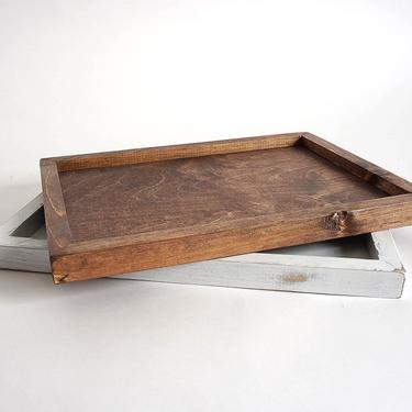 Reclaimed Wood Catchall tray, Wood Jewelry Tray, Bedside tray 
