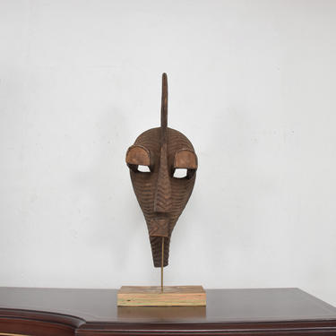Kifwebe Mask Secret Society Songye People DR Congo 1960s Modernism Africa 