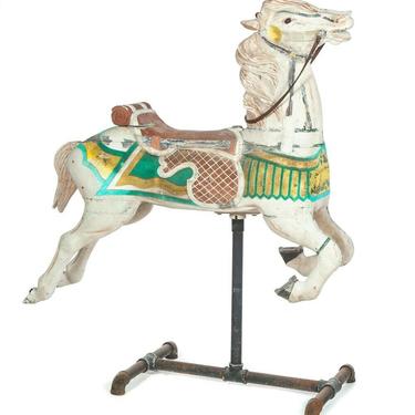 Antique American CW Parker Jumper Carousel Horse
