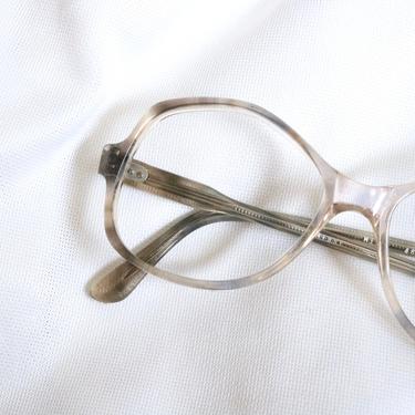 vintage calico eyeglass frames 