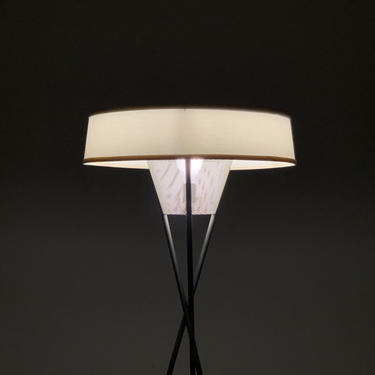 Gerald Thurston Tripod Floor Lamp by Lightolier 
