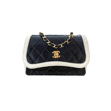 Chanel Two Tone Small Flap Bag