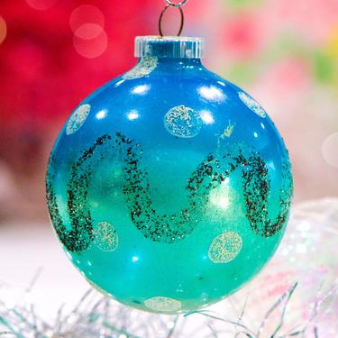 VINTAGE: West German Mercury Glass Ornament - Christmas Ornament - Glittered Ornament - Made in Germany - SKU 30-408-00031211 