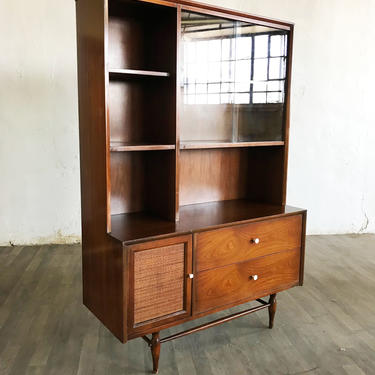 Mid Century Walnut Bookcase/Shelves by Harmony Hou
