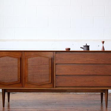 Walnut &amp;quot;Nordic&amp;quot; Double Dresser by Rway 