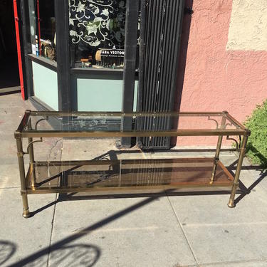 Fido Impressions | Vintage Metal Console Table