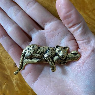 Reserved panther brooch
