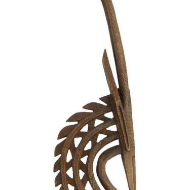 Bamana Chi Wara Mali African Carved Wood Antelope Headdress with Provenance 