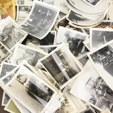 Assorted Vintage Black and White Photographs 