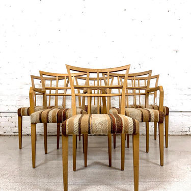 Set of 6 Maple Dining Chairs - As Found 