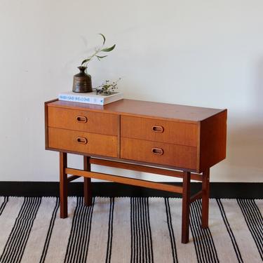 Swedish Chest of Drawers in Teak and Afromosia