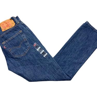 NEW w/ Tags ~ Vintage 1990s LEVI'S 501 Jeans ~ measure 28 x 29.5 ~ Red Tab ~ Boyfriend Jean ~ Unisex ~ 28 Waist ~ 90s Denim ~ NOS Deadstock 