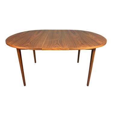 Vintage Mid Century Modern Walnut &amp;quot;Declaration&amp;quot; Oval Dining Table by Drexel 