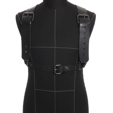 Zana Bayne x Comme Black Leather Harness