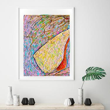 New &quot;Pieces III&quot; Art Print 8&quot;x10&quot; Gift Original Painting Abstract Minimalist Modern Art Contemporary Artwork Commission Art by Art