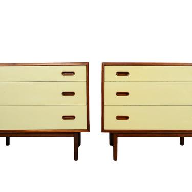 Walnut Dressers Founders Furniture Jack Cartwright Patterns Danish Modern Mid Century Modern 