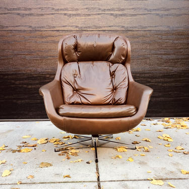 Vintage Selig Egg Lounge Chair 