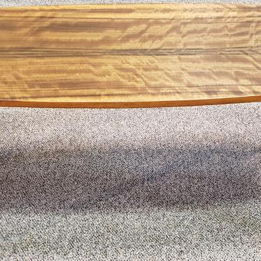 Item #R213 Rosewood &amp; Maple Mid Modern Coffee Table c.1960s