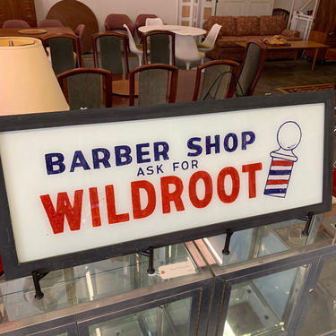 accha-12286 Wildroot Barber Sign