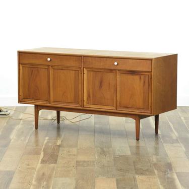 Mid Century Jonathan Strickland By Drexel Maple Buffet