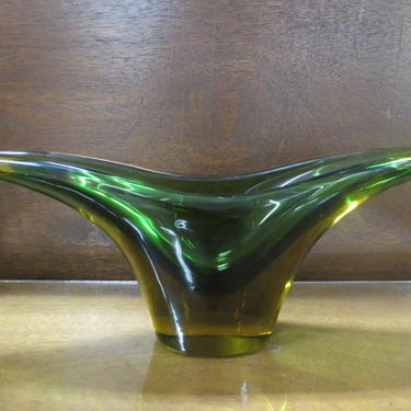 Vintage mid century Seguso Murano art glass vase