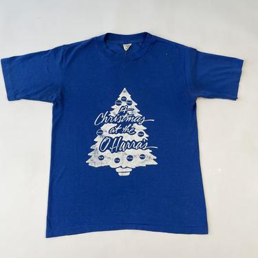 Early 80's Adidas Christmas Tree Tee