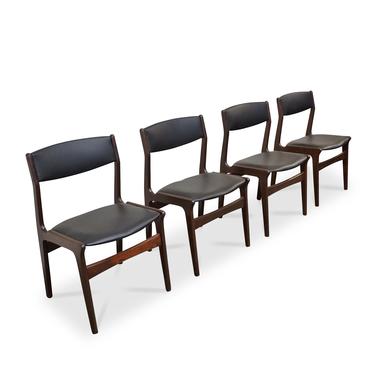 Original Danish Mid Century Teak Dining Chairs NOVA - Set of 4 - &amp;quot;Traill&amp;quot; by LanobaDesign