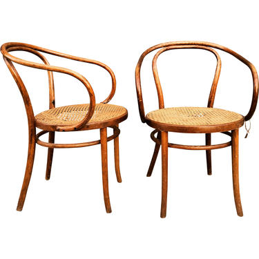 Vintage Thonet Cane Chairs