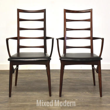 Rosewood Dining Chairs by Koefoeds Hornslet - A Pair 