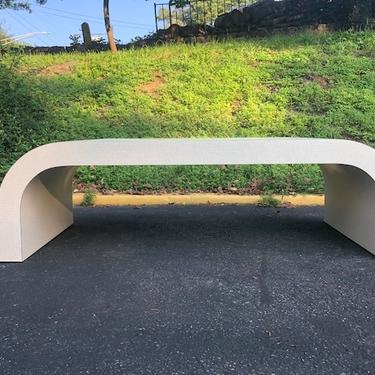 Modern Scroll Coffee Table in the Style of Karl Sp